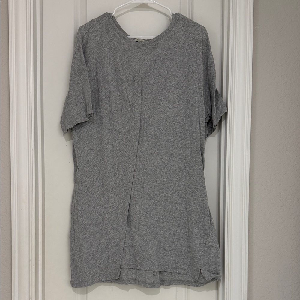 Z supply-Gray T-Shirt dress